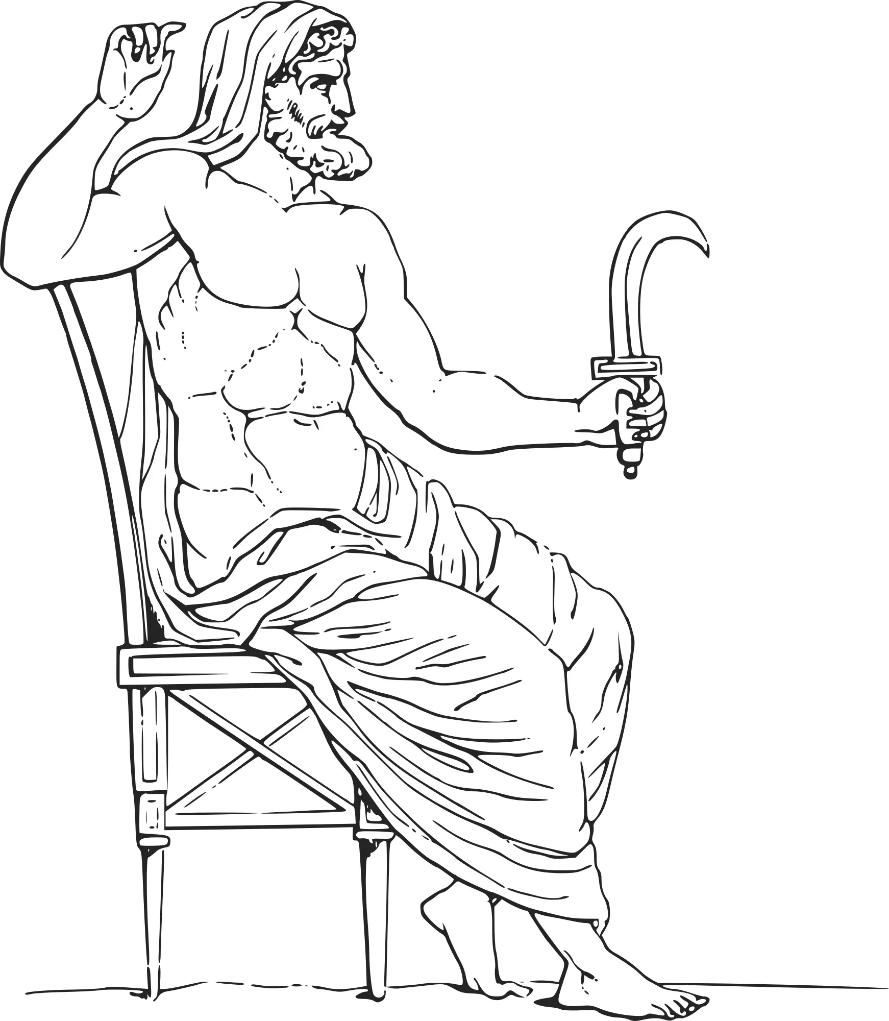Griechische Mythologie Ausmalbilder 35
