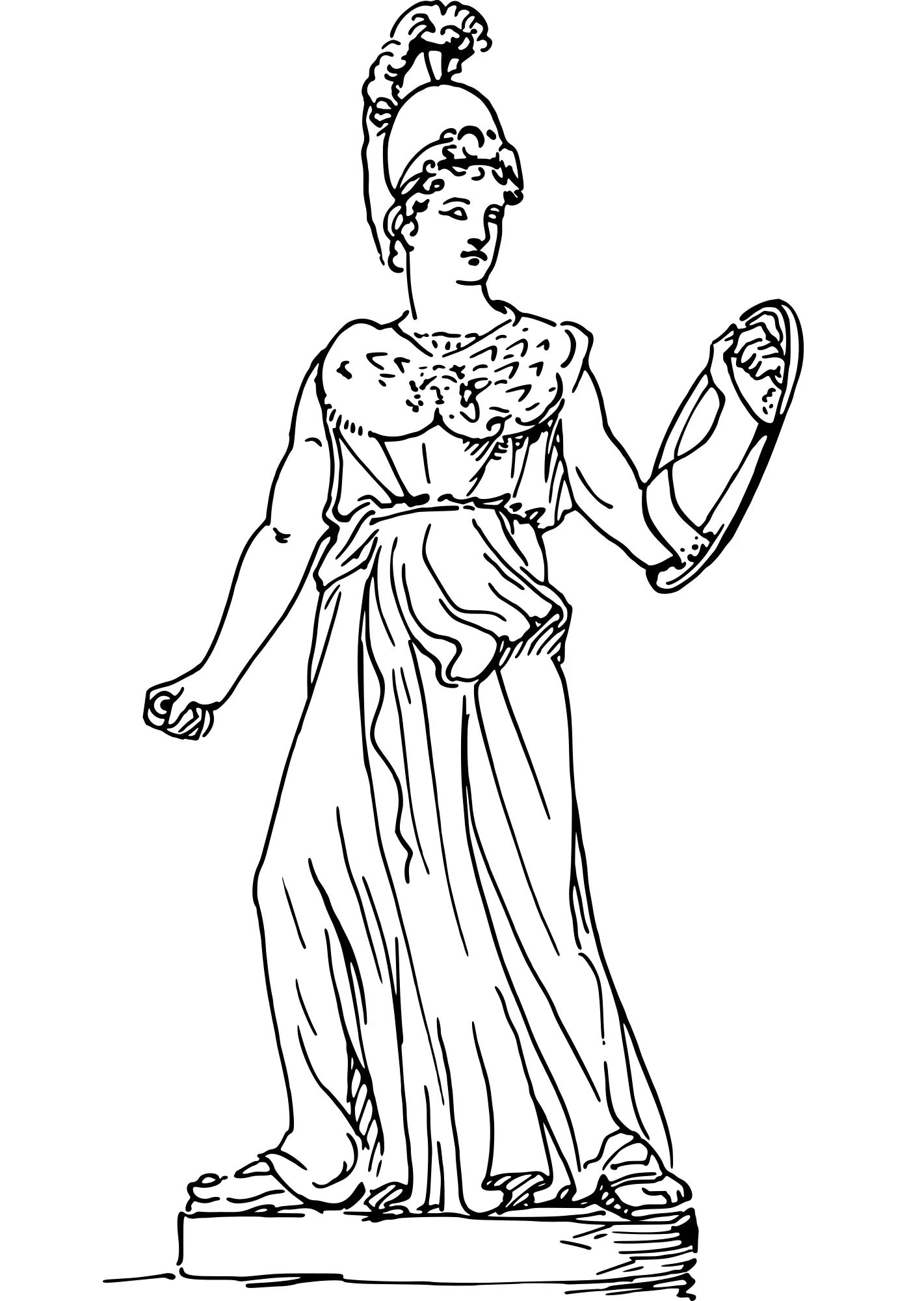 Mitologia Grega Paginas para Colorir 37