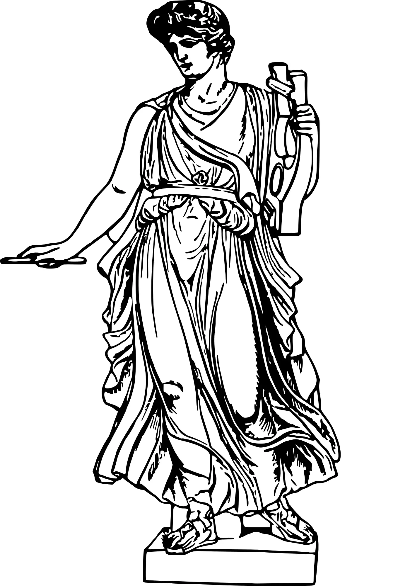 Mitologia Grega Paginas para Colorir 38