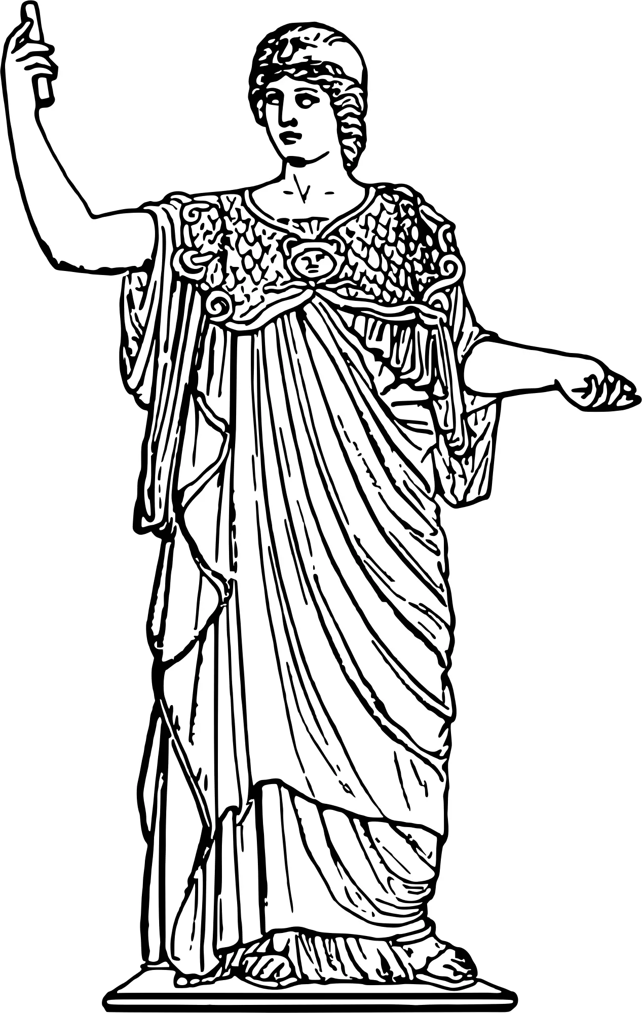 Mitologia Grega Paginas para Colorir 39