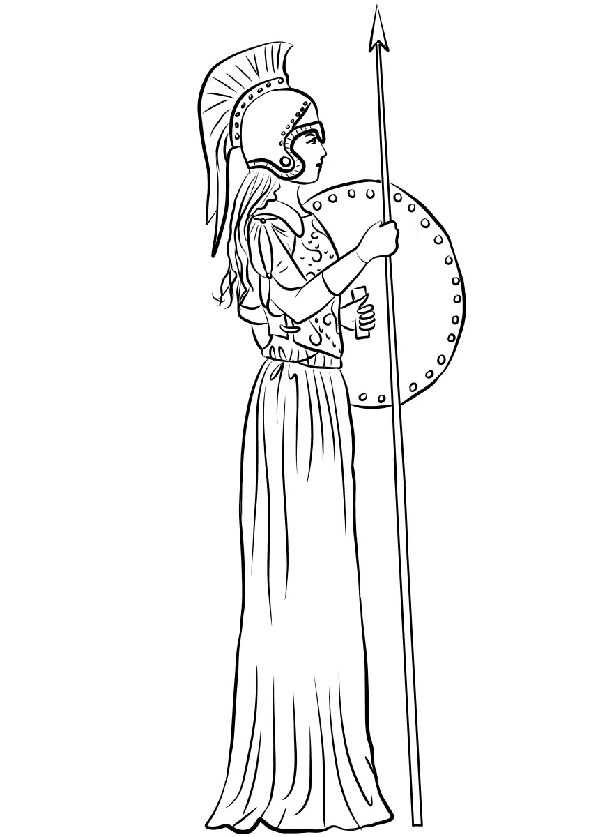 Greek Mythology Coloring Pages 4