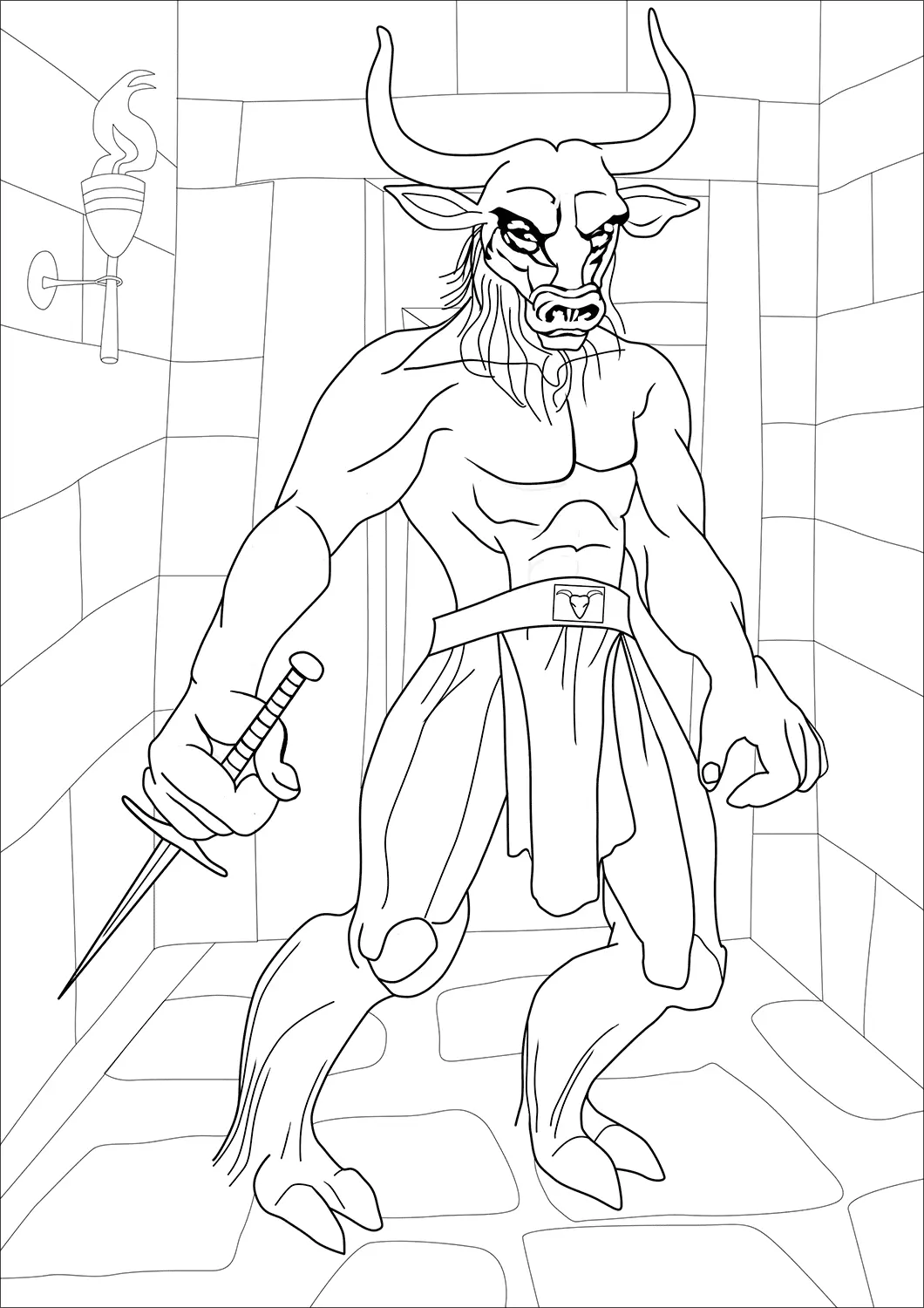 Greek Mythology Coloring Pages 59