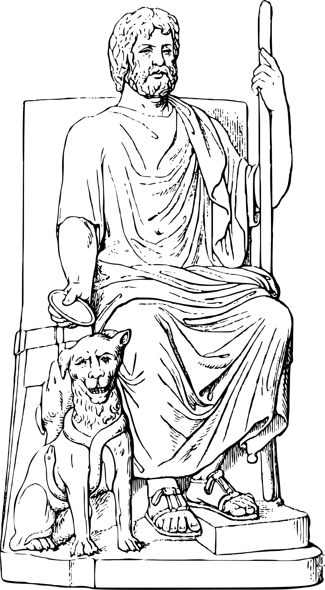 Griechische Mythologie Ausmalbilder 63