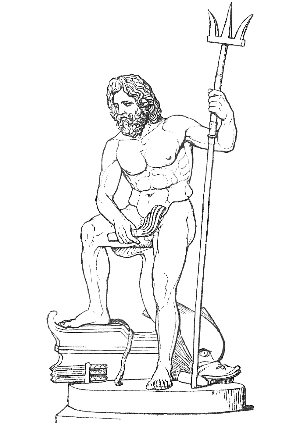 Mitologia Grega Paginas para Colorir 67