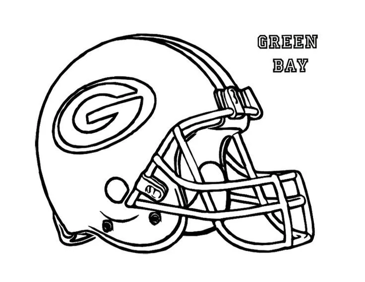 Green Bay Packers Para Colorir