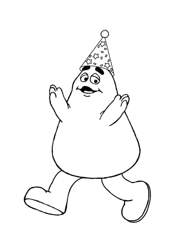 Desenhos de Grimace Para Colorir