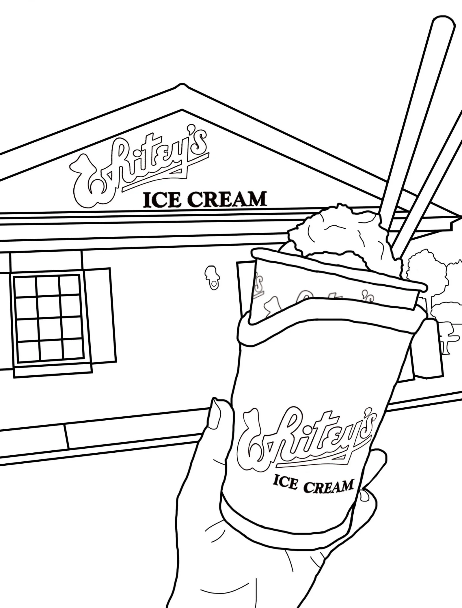 Grimace Shake Coloring Pages 18