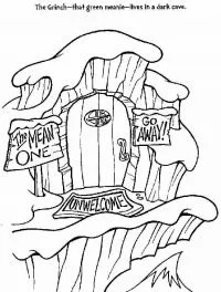 Desenhos de Grinch Para Colorir 53