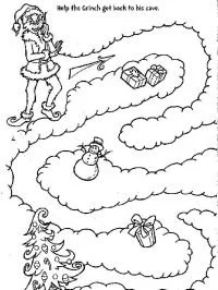 Desenhos de Grinch Para Colorir 56
