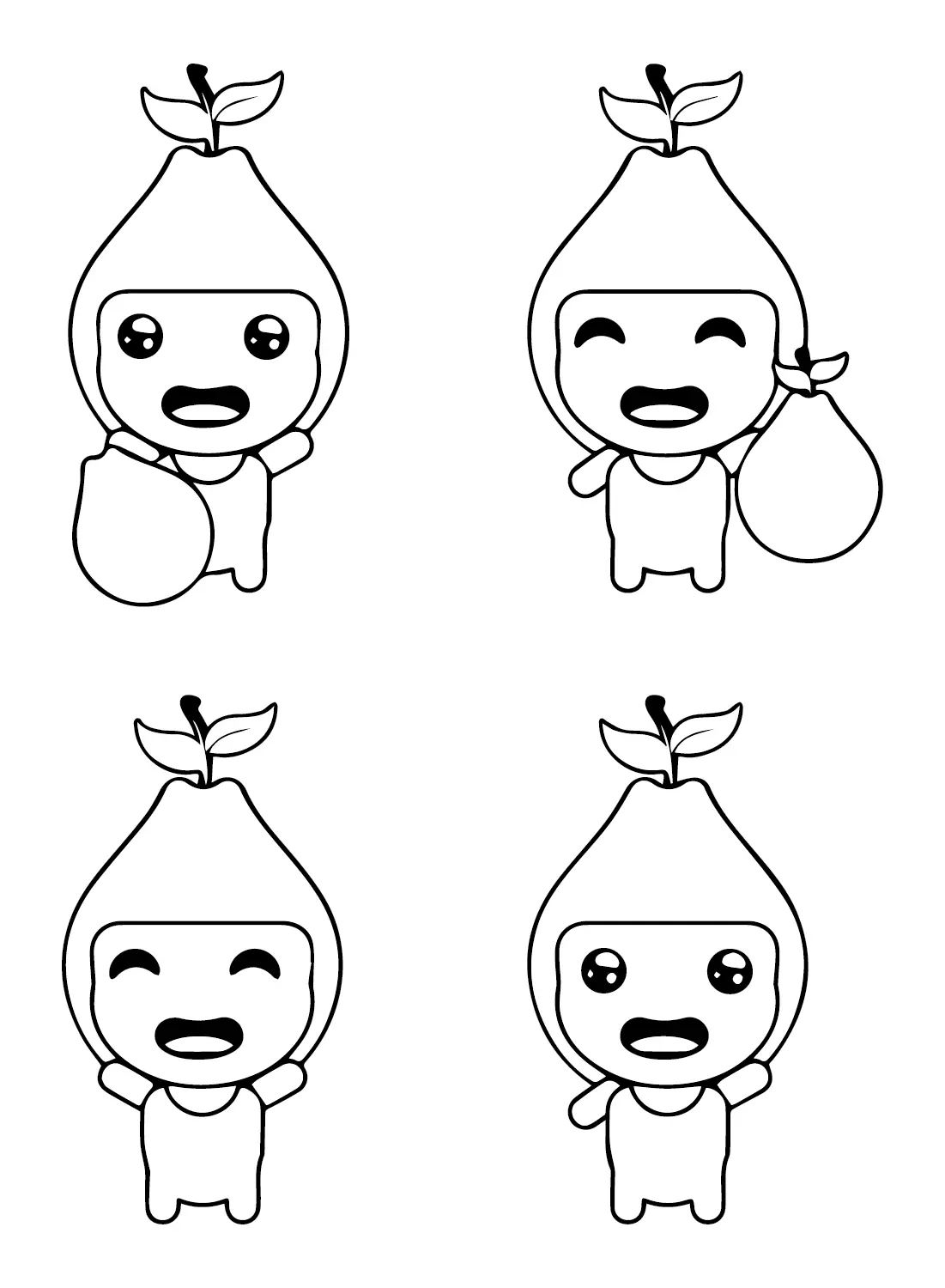 Guavas Coloring Pages 16