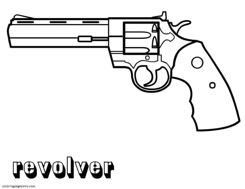 Waffen Ausmalbilder 23