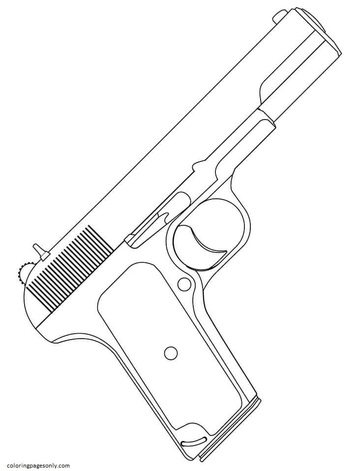 Waffen Ausmalbilder 30