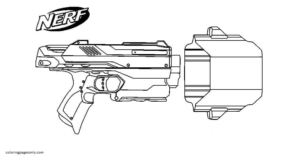 Waffen Ausmalbilder 43