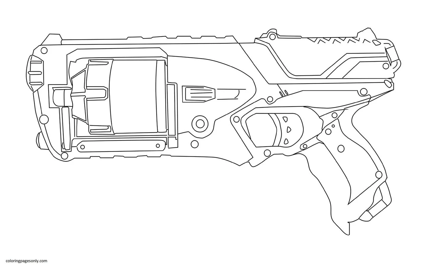 Waffen Ausmalbilder 49