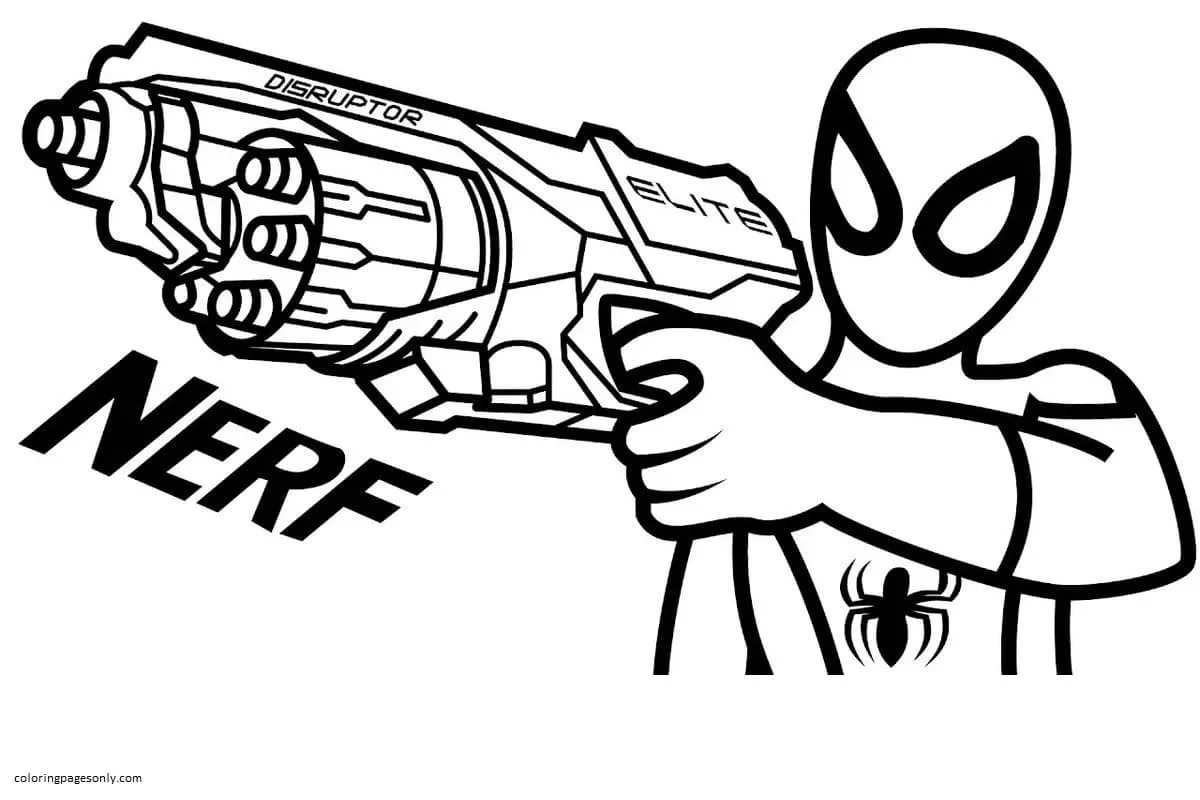 Waffen Ausmalbilder 52