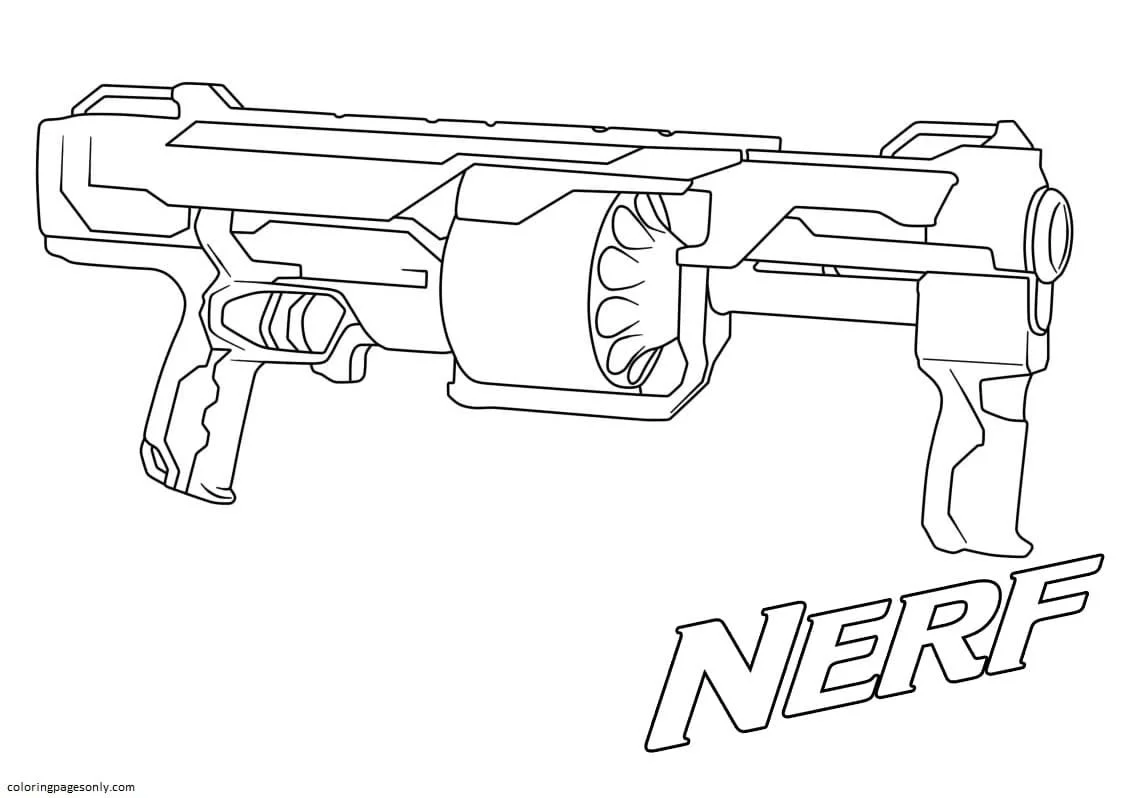 Waffen Ausmalbilder 53
