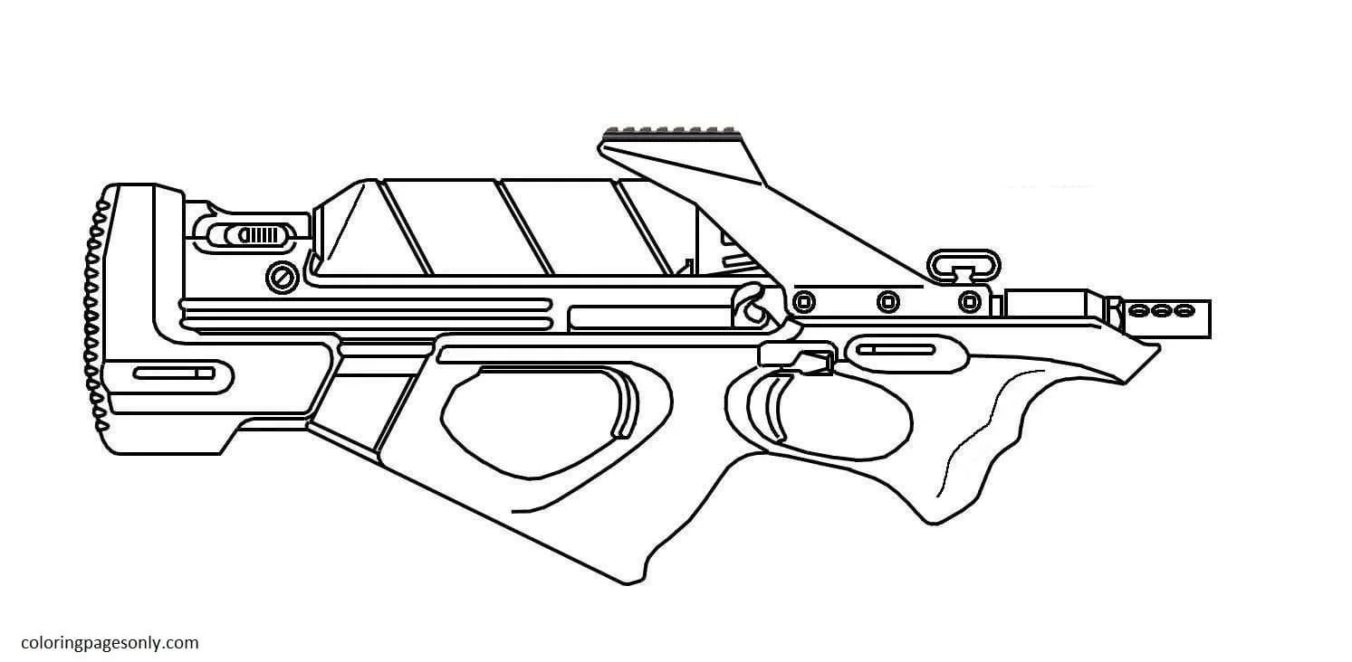 Gun Coloring Pages 67