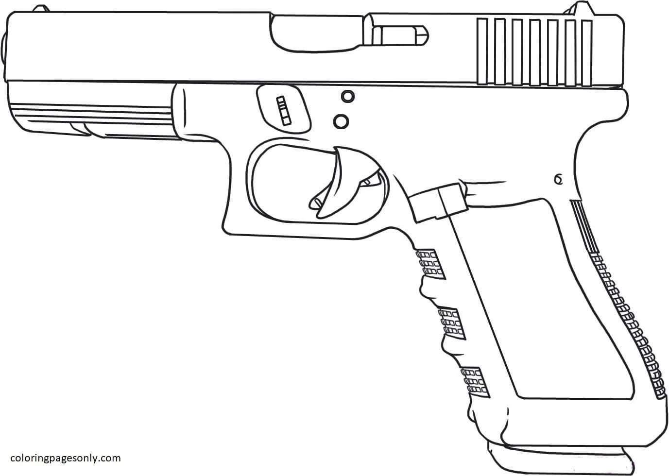 Armas Para Colorear 7