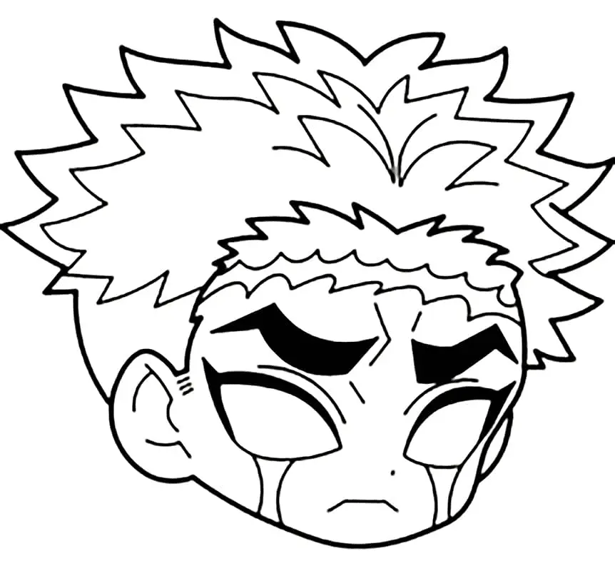 Gyomei Himejima Coloring Pages 8