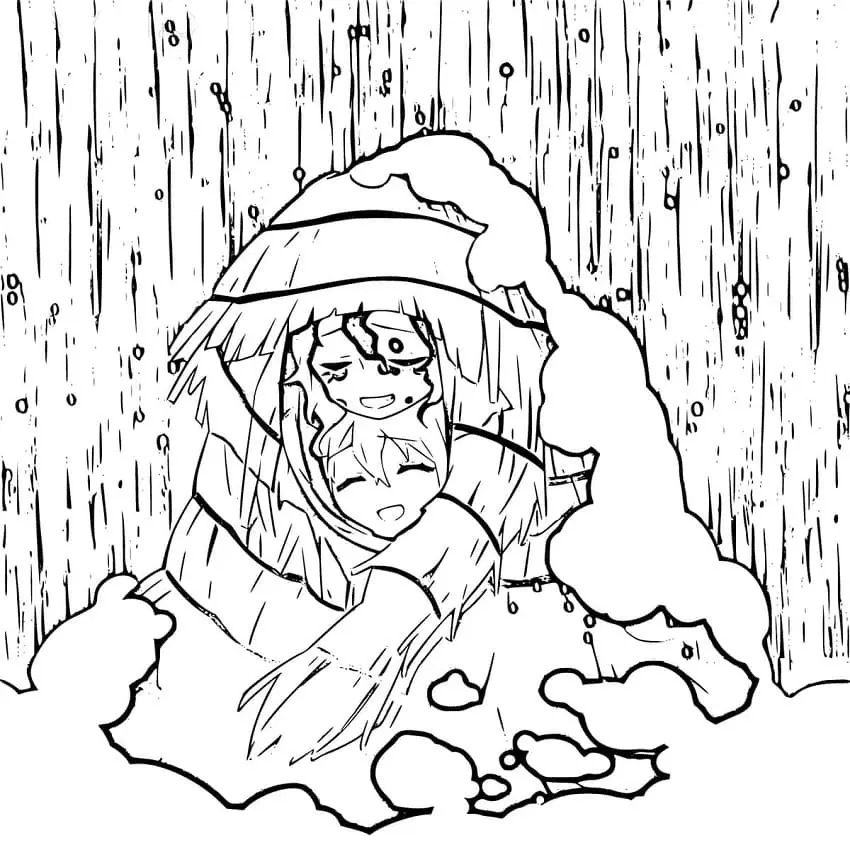 Desenhos de Gyutaro Para Colorir 22