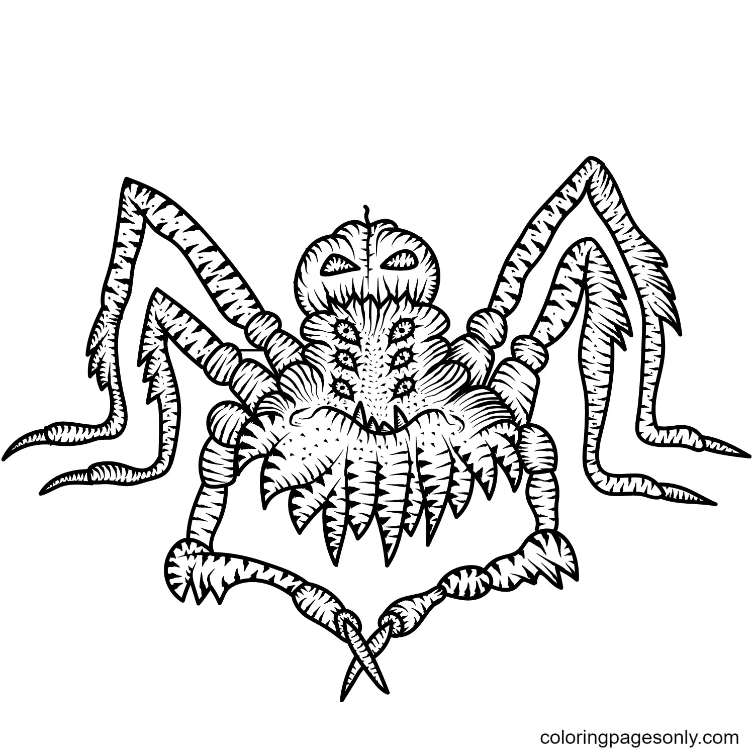 Halloween Monsters Coloring Pages 104