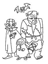 Halloween-Monster Ausmalbilder 42