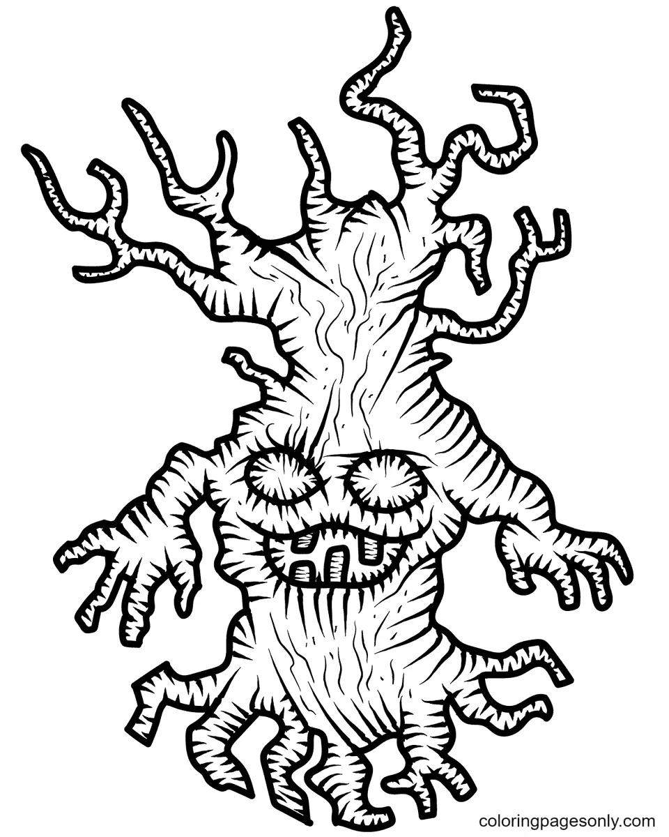 Halloween-Monster Ausmalbilder 5