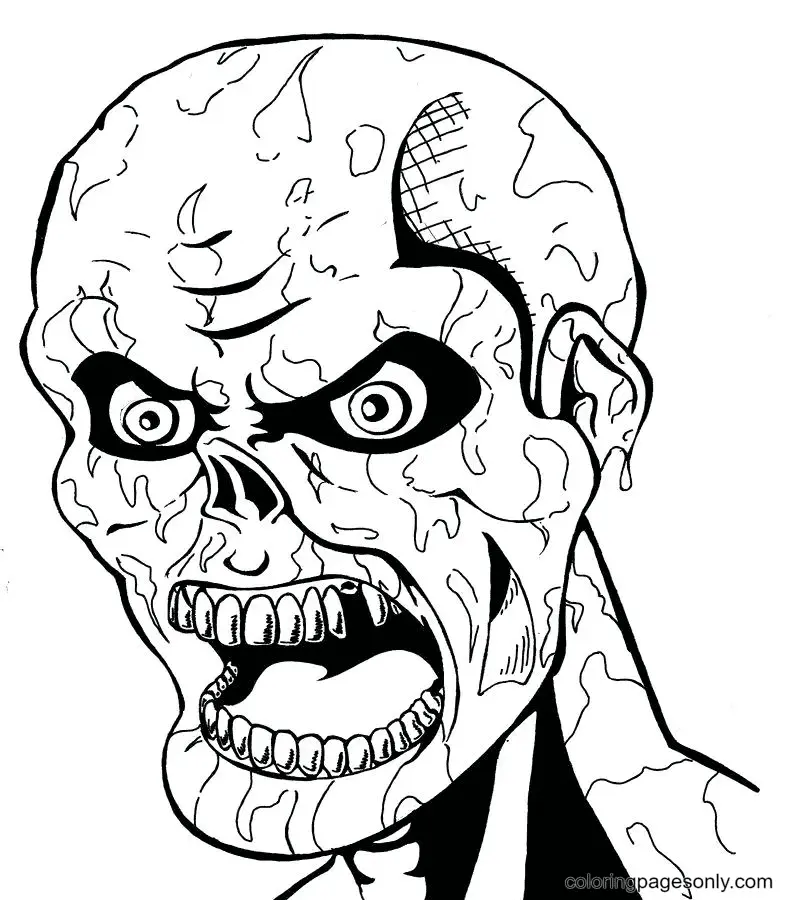 Halloween Monsters Coloring Pages 55