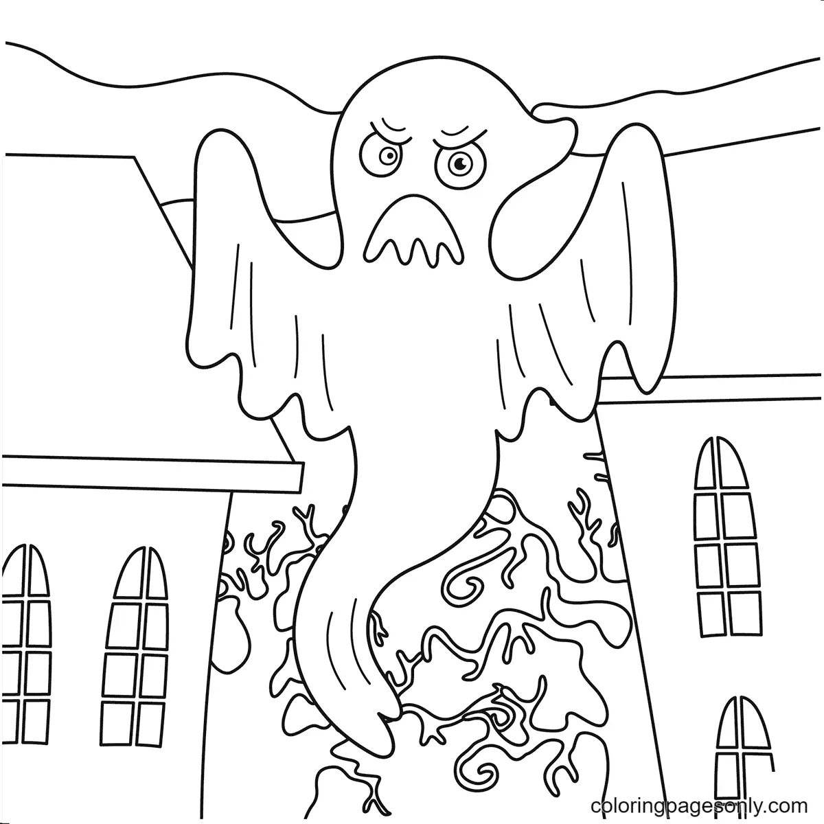 Halloween-Monster Ausmalbilder 78