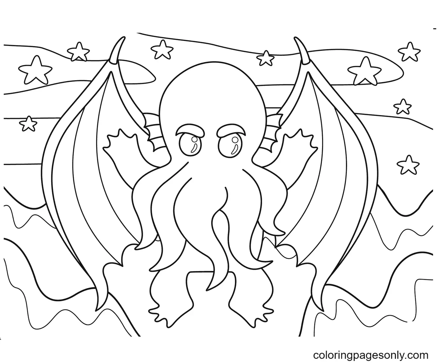 Halloween Monsters Coloring Pages 83
