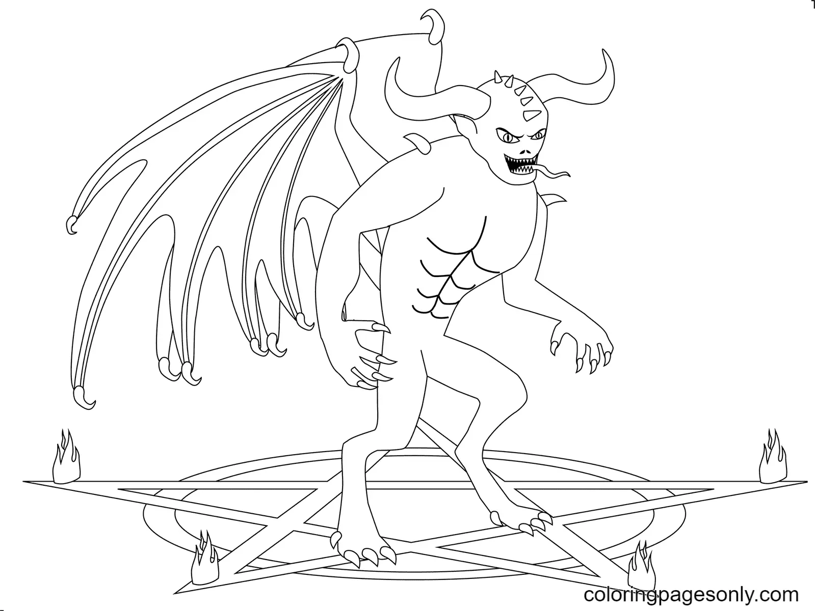 Halloween-Monster Ausmalbilder 86