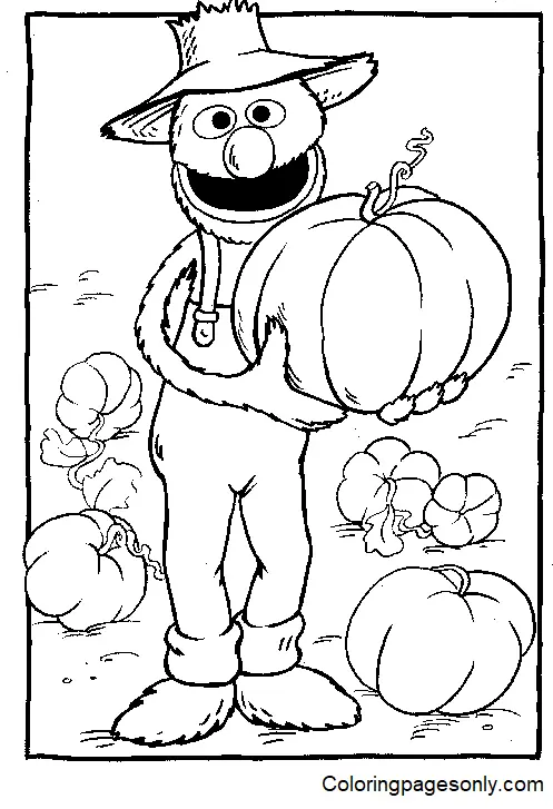 Calabazas Halloween Para Colorear 18