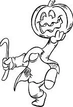 Halloween Pumpkin Coloring Pages 20