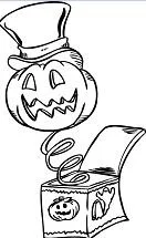 Halloween Pumpkin Coloring Pages 34