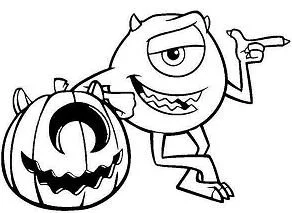 Calabazas Halloween Para Colorear 57