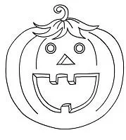 Ausmalbilder Halloween Kürbis 80