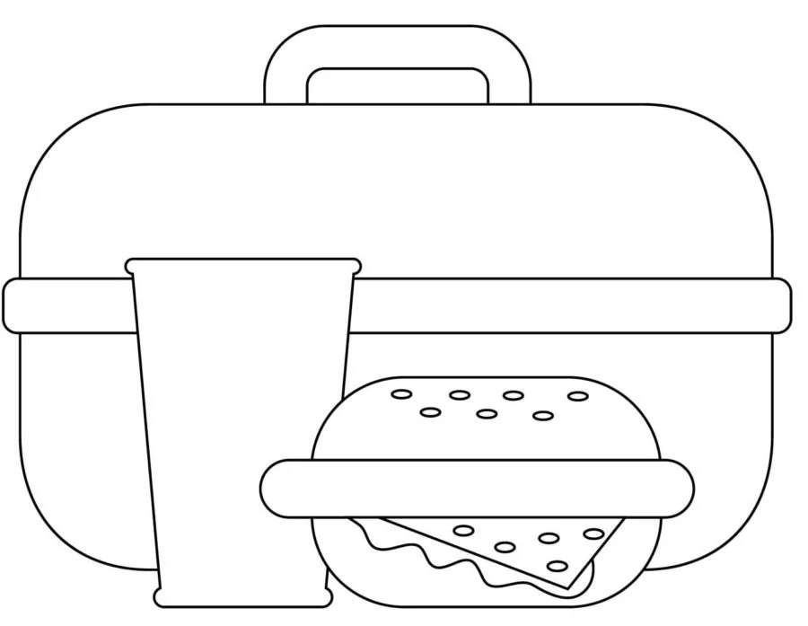 Hamburger Ausmalbilder 10