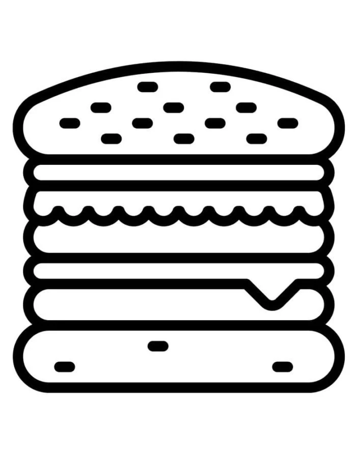 Hamburger Ausmalbilder 101