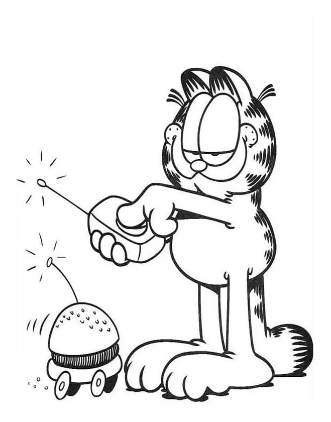Hamburger Coloring Pages 12