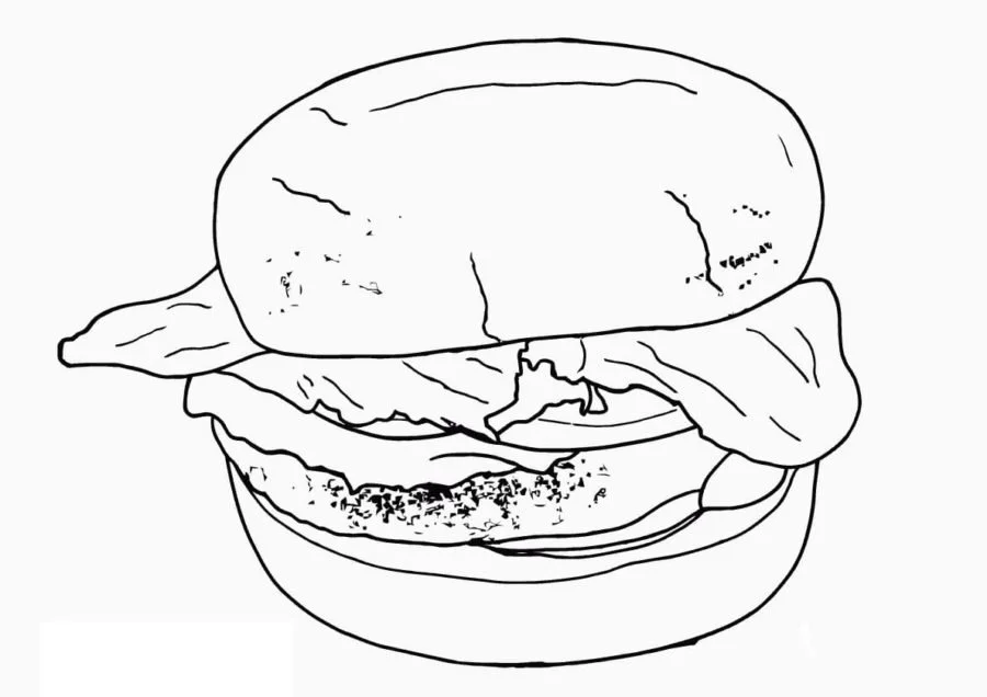 Hamburger Ausmalbilder 16