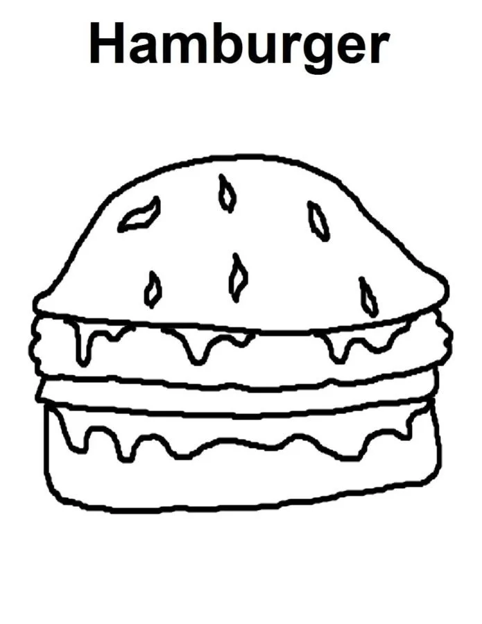 Hamburger Ausmalbilder 19