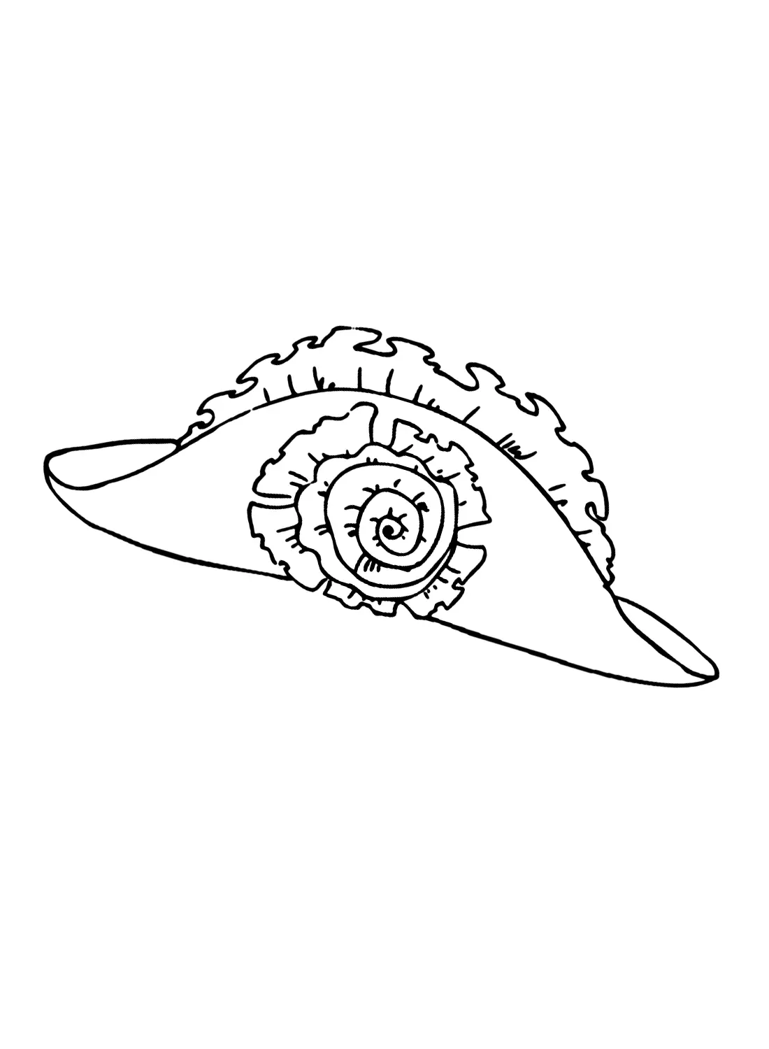 Desenhos de Chapeus Para Colorir 38