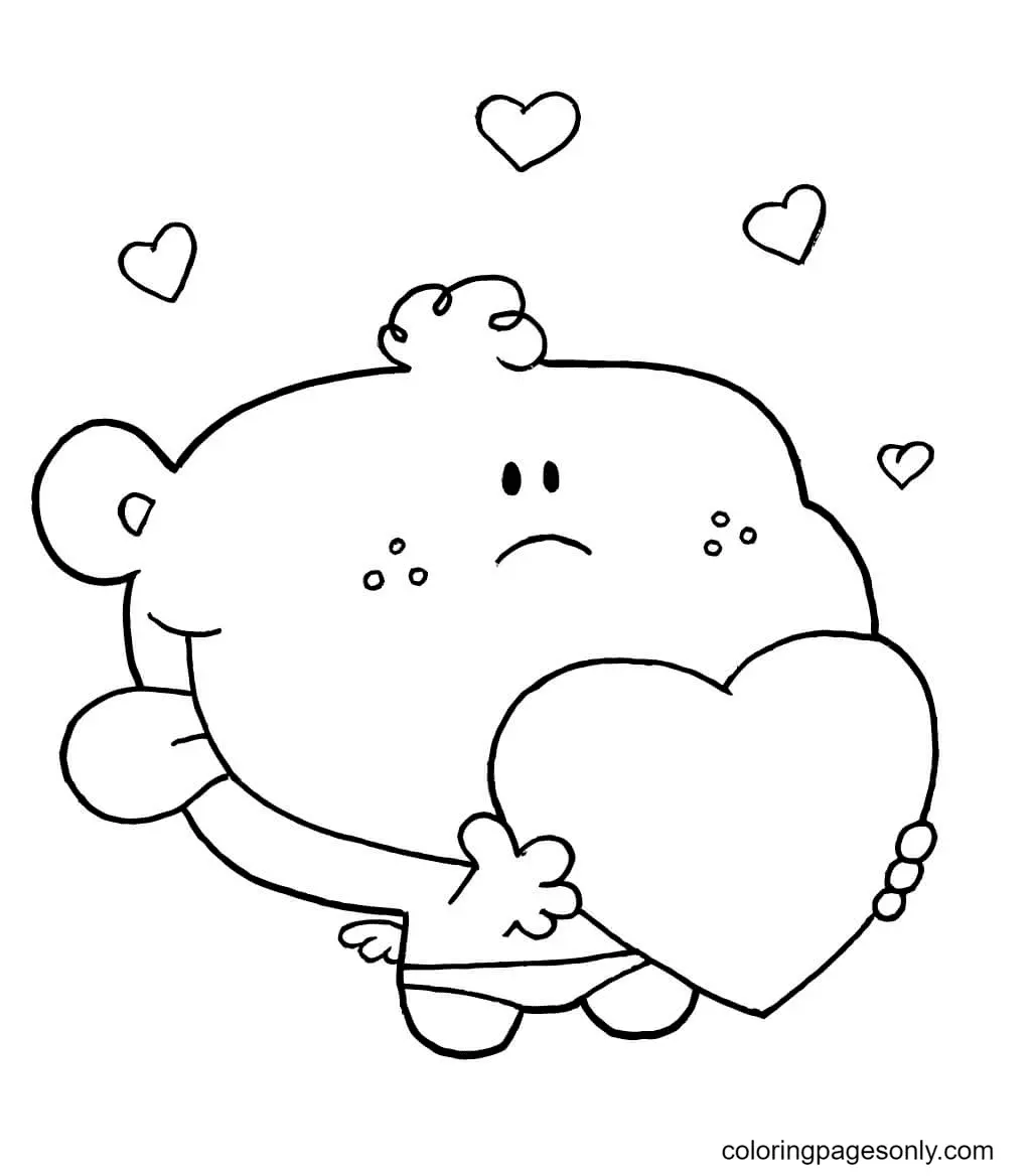 Heart Coloring Pages 66