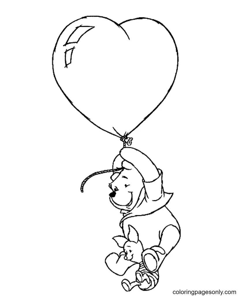 Desenhos de Coracao Para Colorir 72