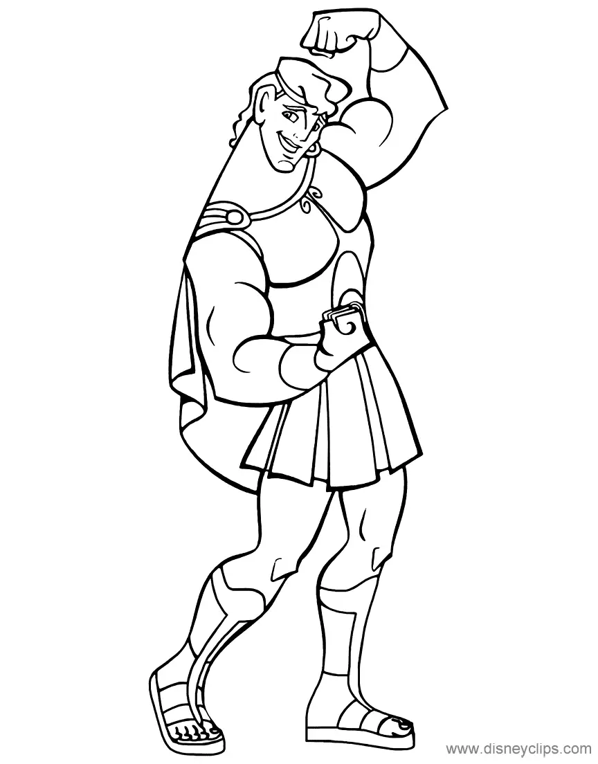 Hercules Coloring Pages 14