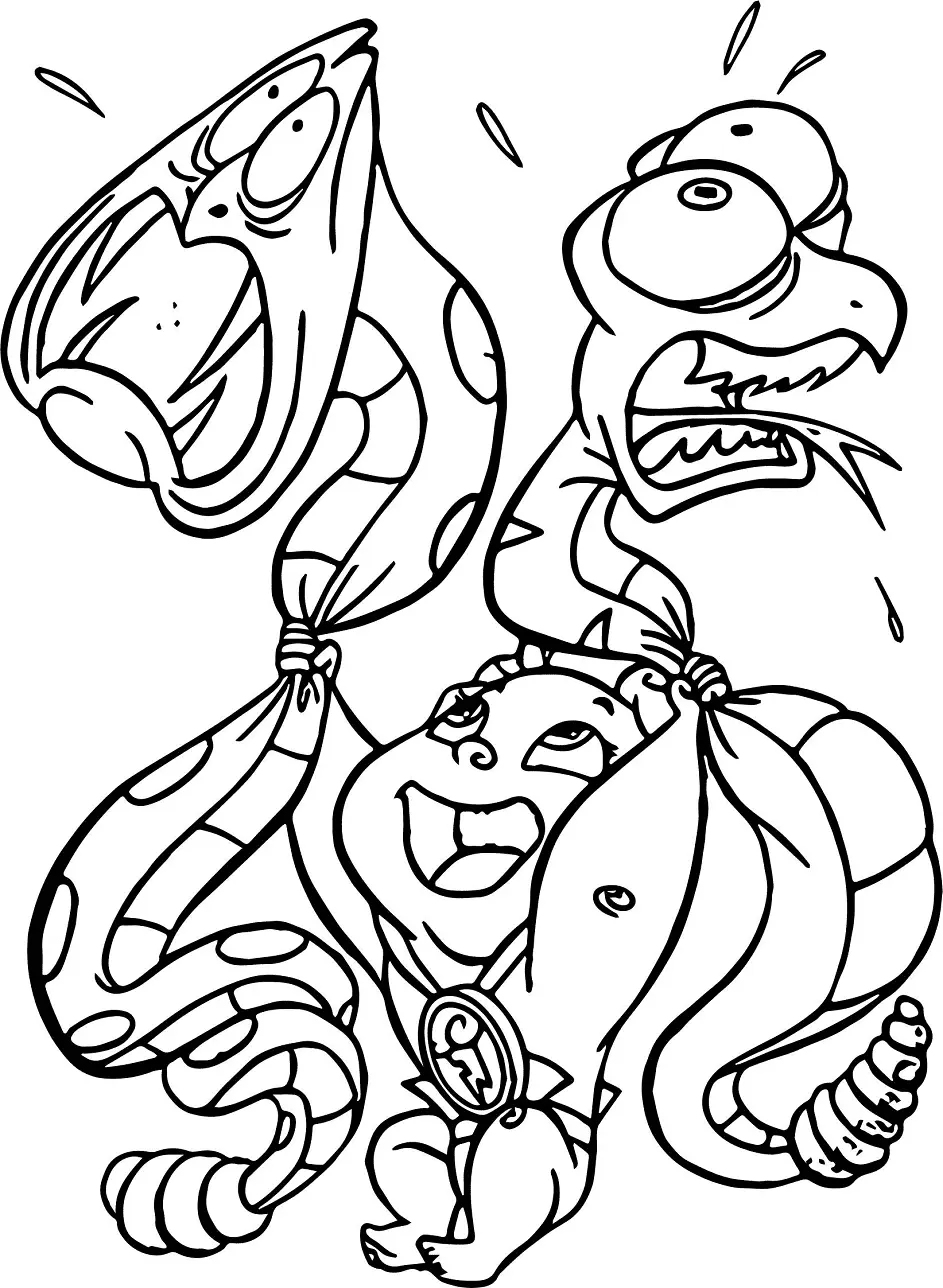 Desenhos de Hercules Para Colorir 37