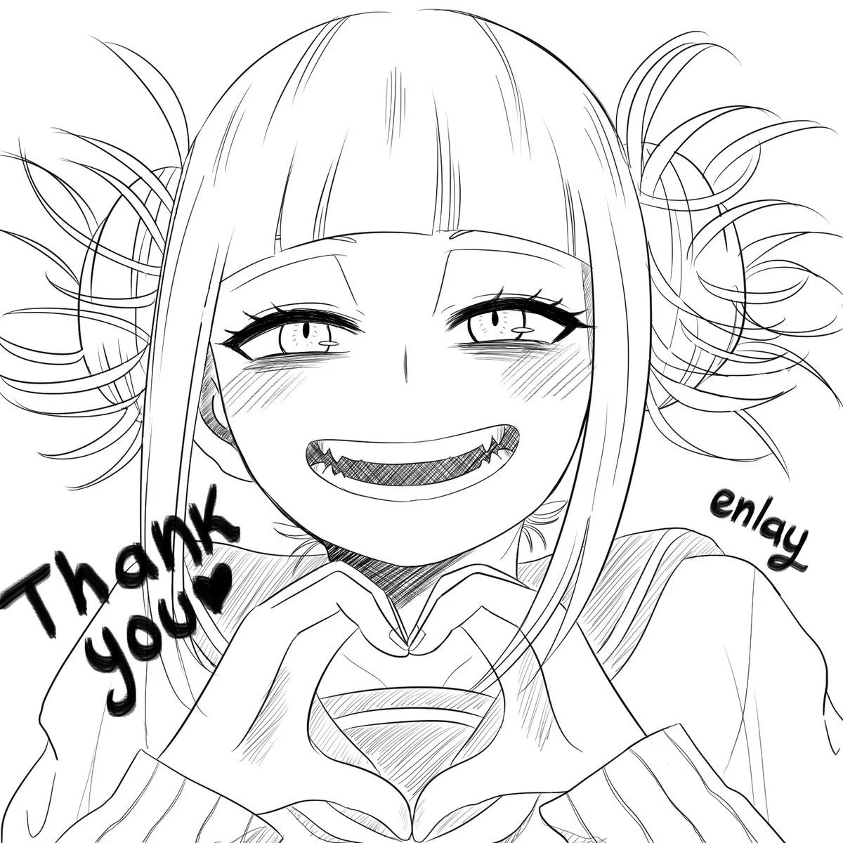 Himiko Toga Ausmalbilder 10