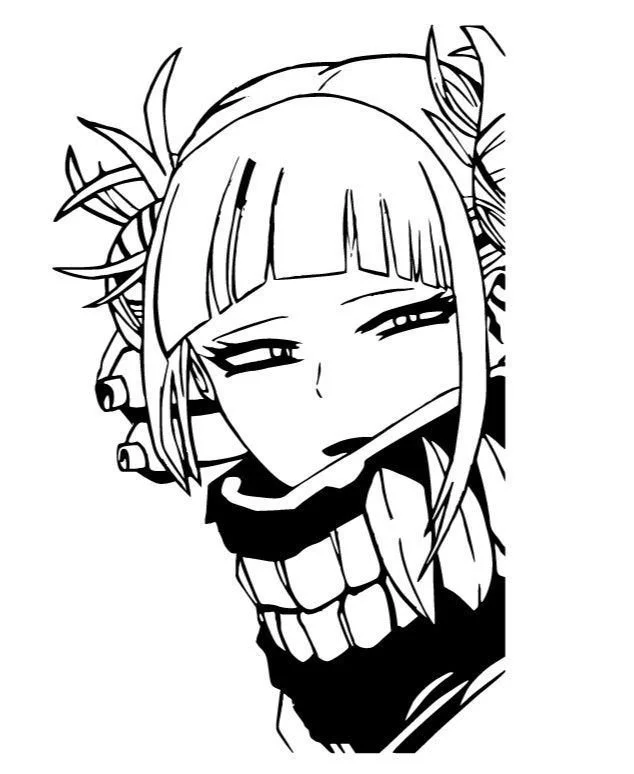 Desenhos de Himiko Toga Para Colorir 12