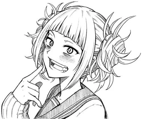 Desenhos de Himiko Toga Para Colorir 15