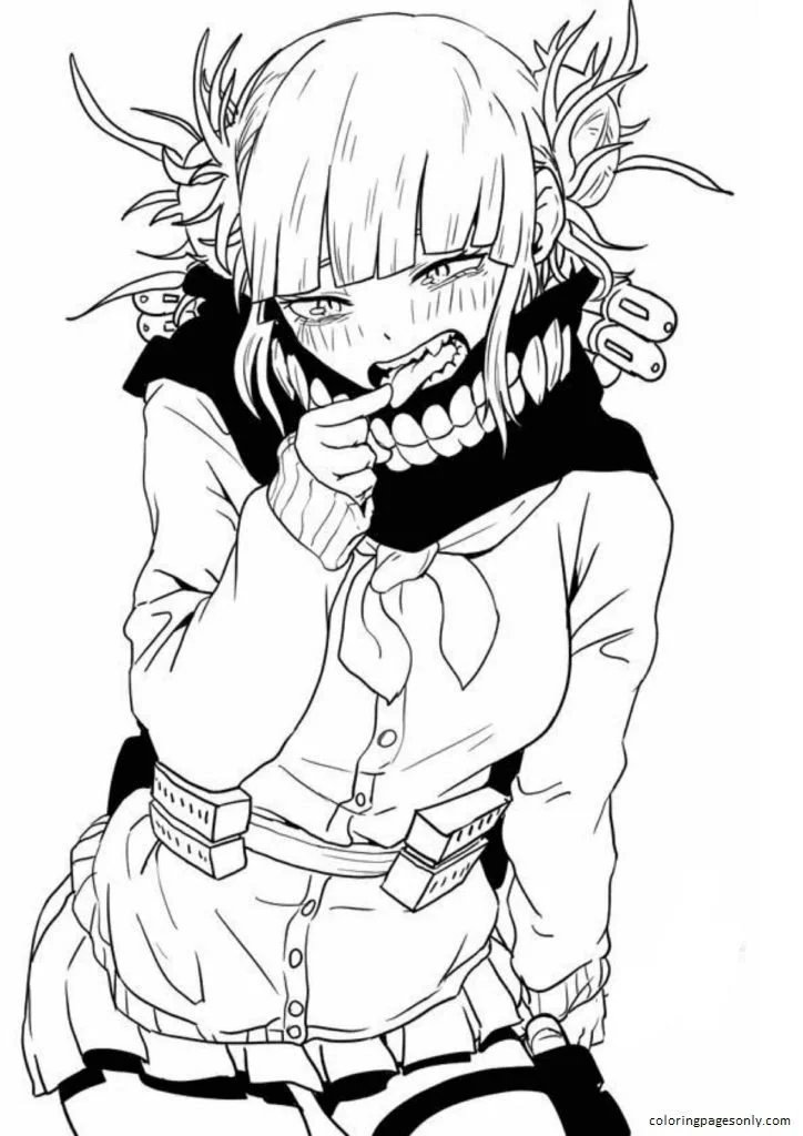Himiko Toga Ausmalbilder 17
